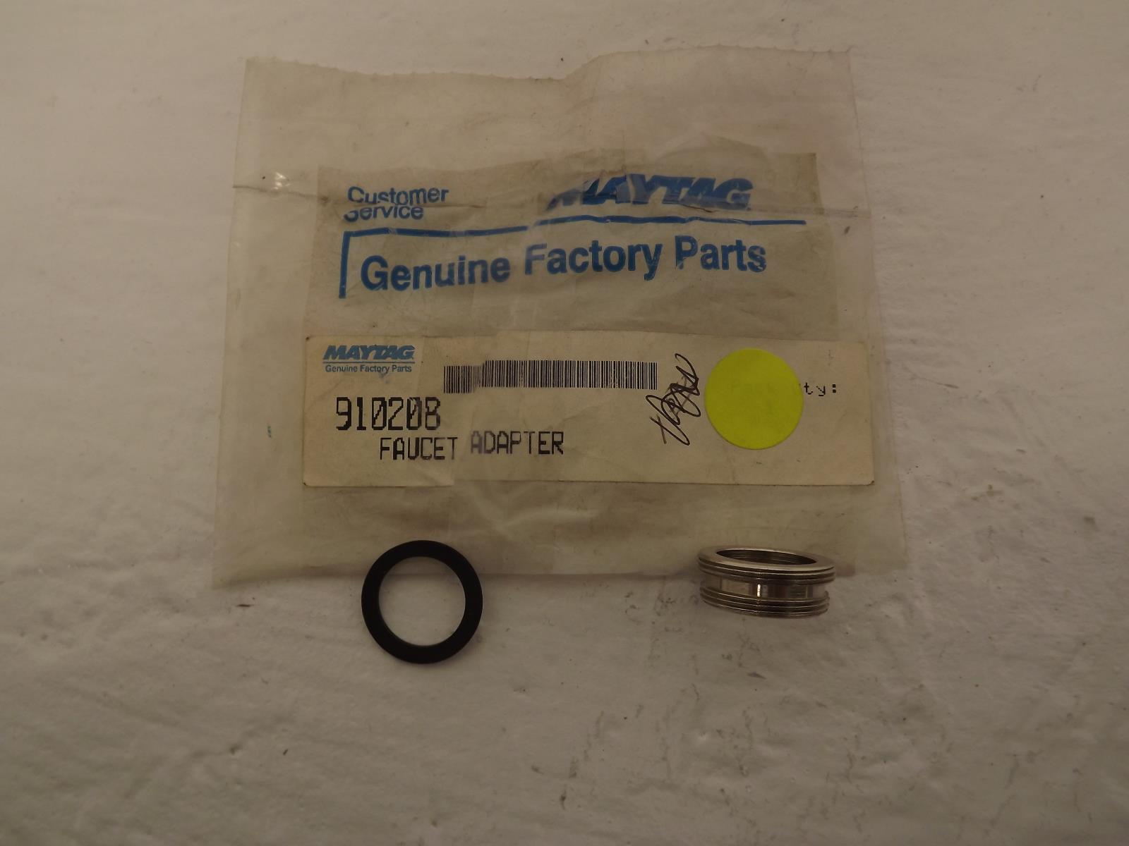 Maytag Dishwasher 910208 Faucet Adapter New Maytag Dishwasher 910208 Faucet Adapter New